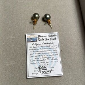 🔥 South Sea Pearl Stud Earring